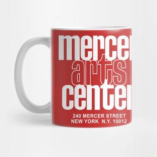 Mercer Arts Center (white) Mug